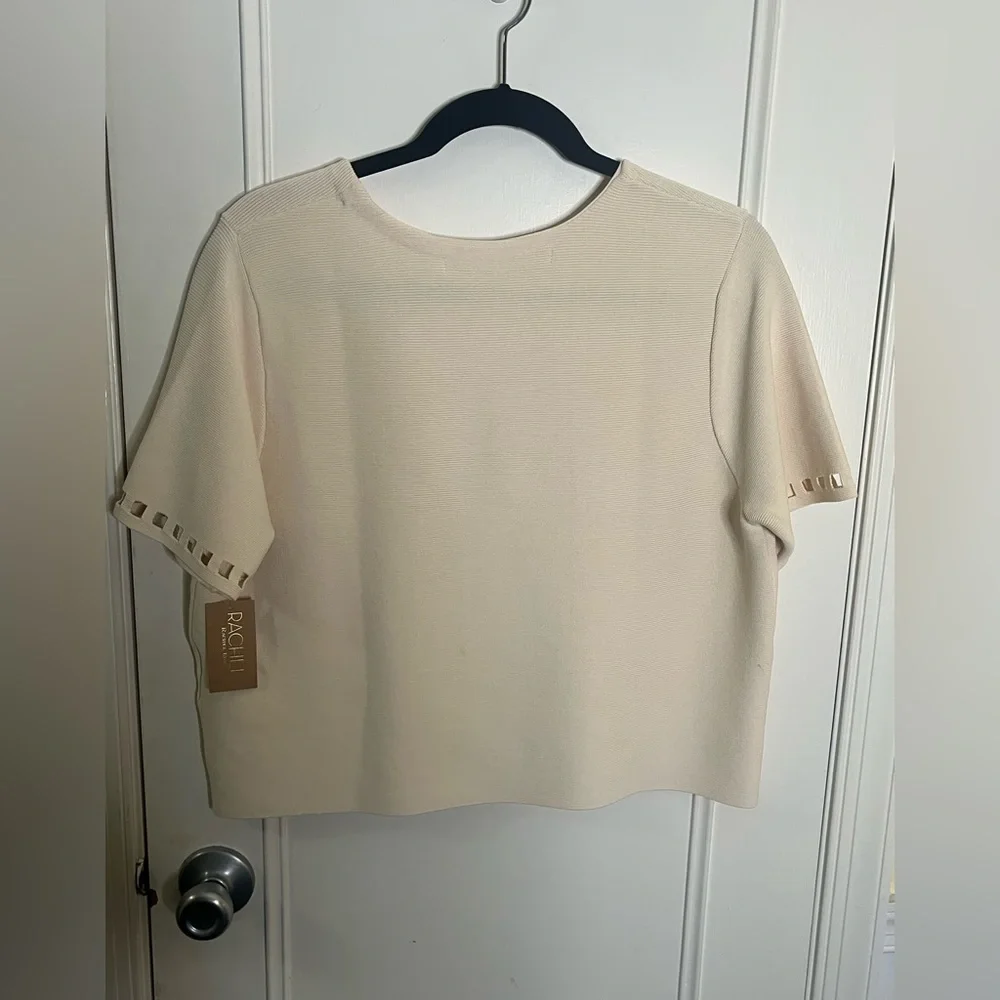 NWT - Rachel Roy Cream Skirt Set - Size XXL This is a rare find and a true 💎! - Picture 4 of 10